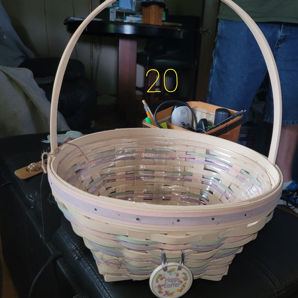 Large longaberger Easter basket